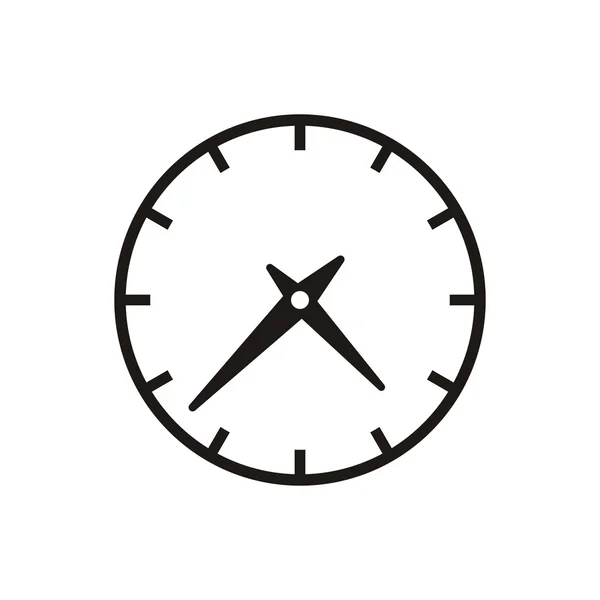 Icône d'horloge — Image vectorielle