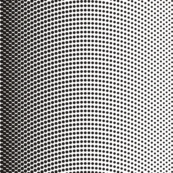 Black halftone texture — Stock Vector