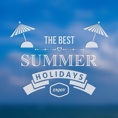 yaz tatili arka plan