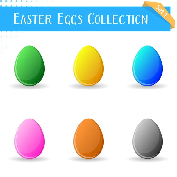 Raccolta uova di Pasqua — Vettoriale Stock