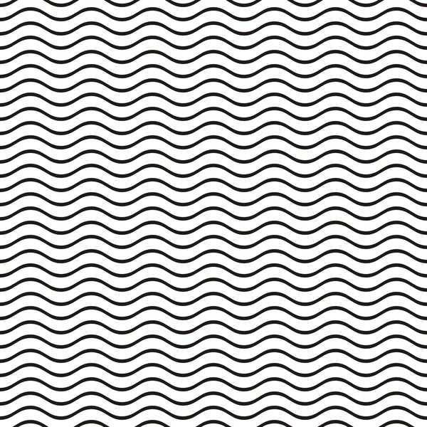 Modèle de ligne ondulée sans couture — Image vectorielle
