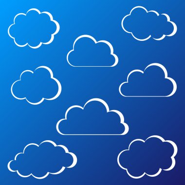 Beyaz bulutlar anahat