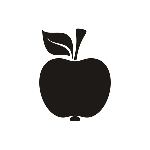 Vector icono de Apple — Archivo Imágenes Vectoriales