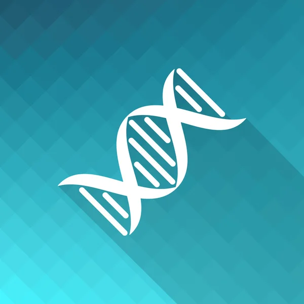 Dna molecuul icoon — Stockvector