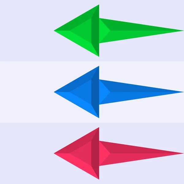 Plansza projekt strzałki — Wektor stockowy