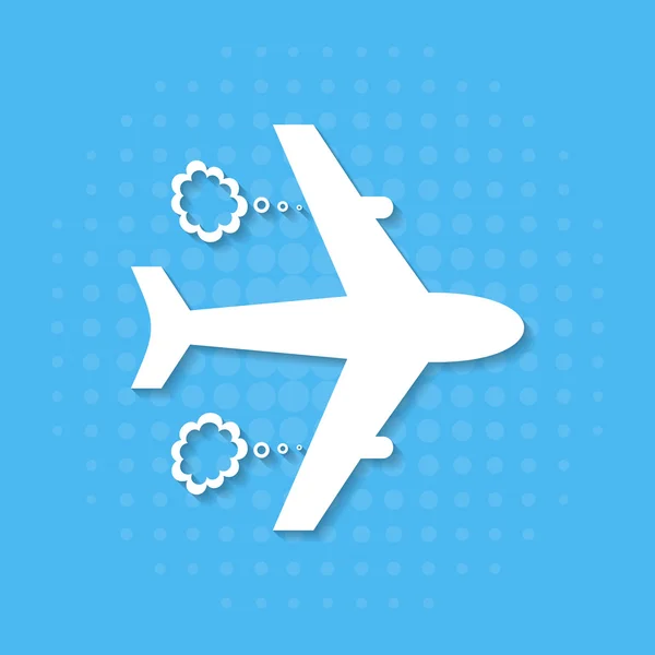 Airplane icon — Stock Vector