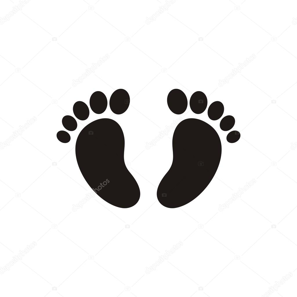 Baby footprint ico