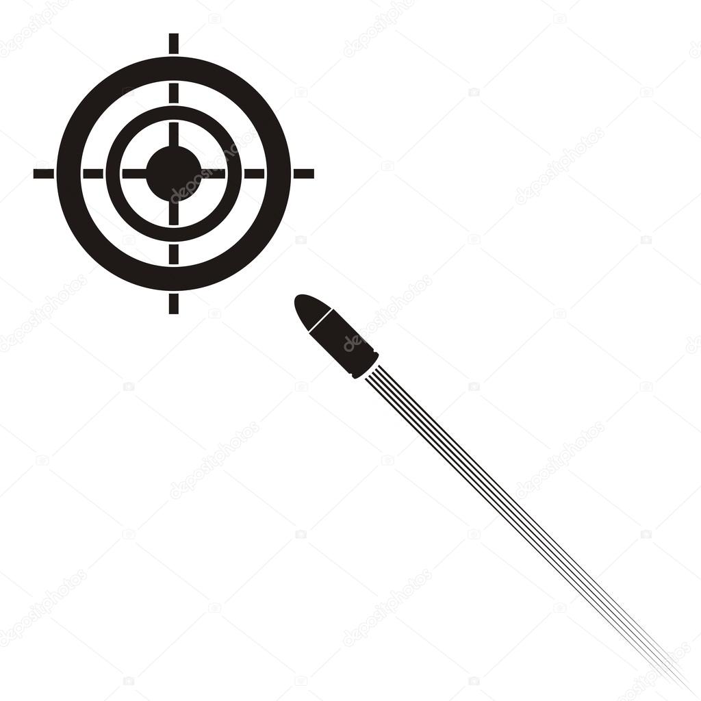 Vector target and bullet