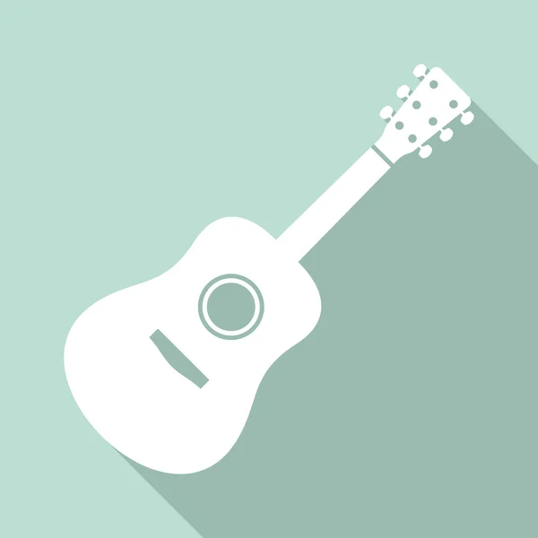 Icono de guitarra — Vector de stock