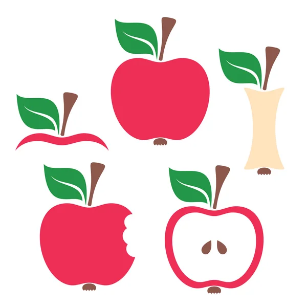 Apple designelementen — Stockvector