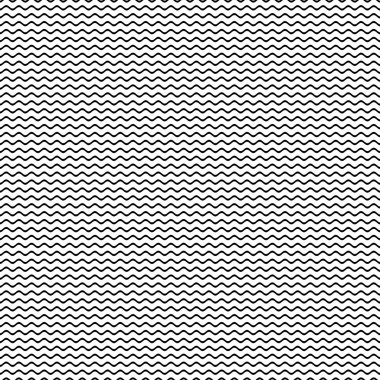 Basit sorunsuz dalgalı çizgi deseni