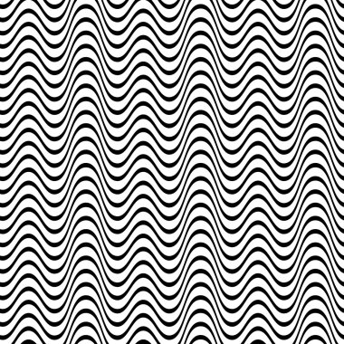 Kusursuz dalgalı çizgi deseni