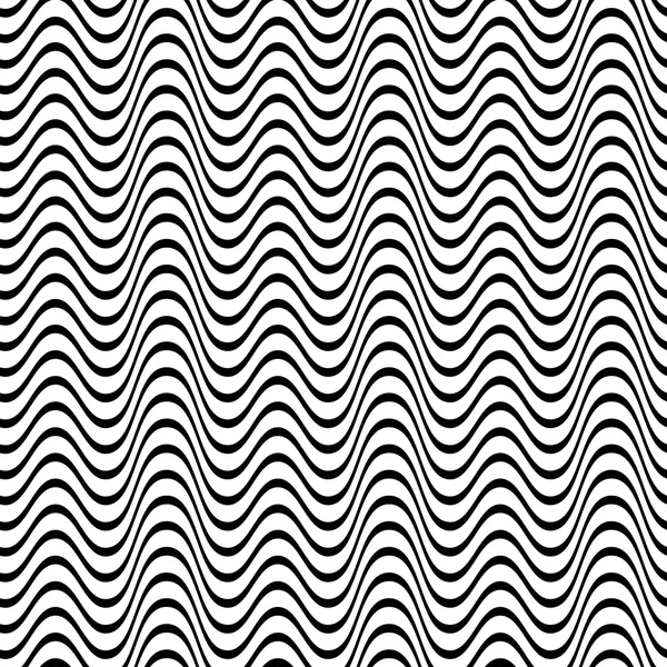 Seamless wavy line pattern — Stock Vector