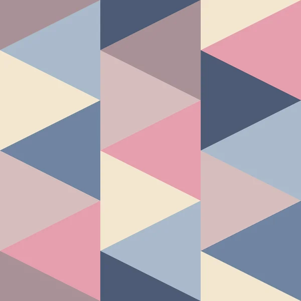 Sömlöst mönster med trianglar — Stock vektor