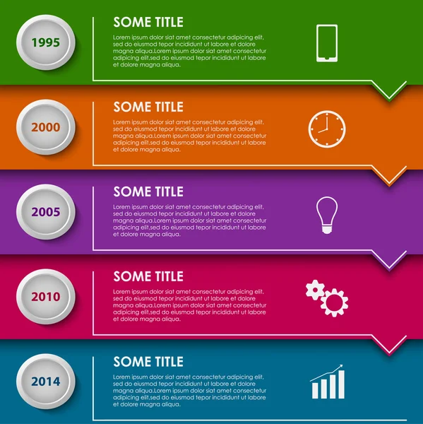 zaman satırı bilgi grafik çizgili şablonu