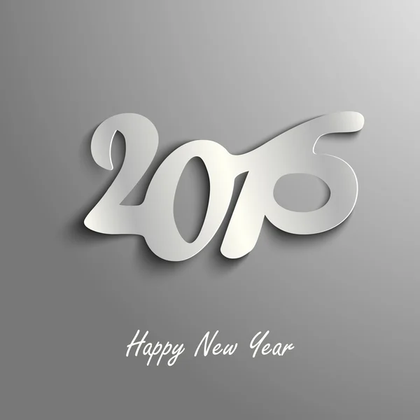 ग्रे पृष्ठभूमि पर नए साल की इच्छाओं को सारांशित करें — स्टॉक वेक्टर