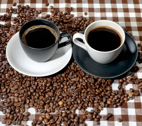 Dos tazas de café — Foto de Stock