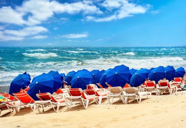 Maspalomas strand. Gran Canaria. — Stockfoto