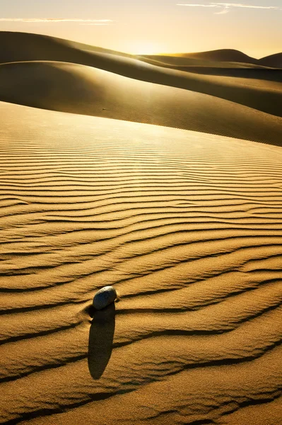 Песчаные дюны, Гран-Канария — стоковое фото