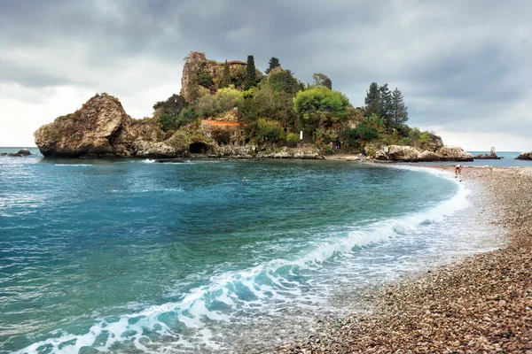 Isola Bella beach — Zdjęcie stockowe