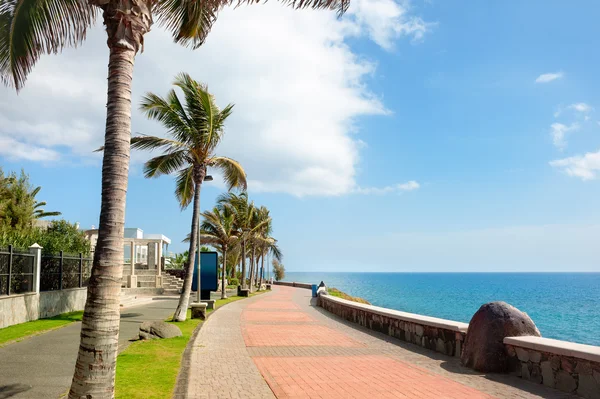 Paseo marítimo en Maspalomas en las Islas Canarias —  Fotos de Stock