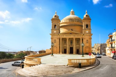 Mgarr Church. Malta clipart