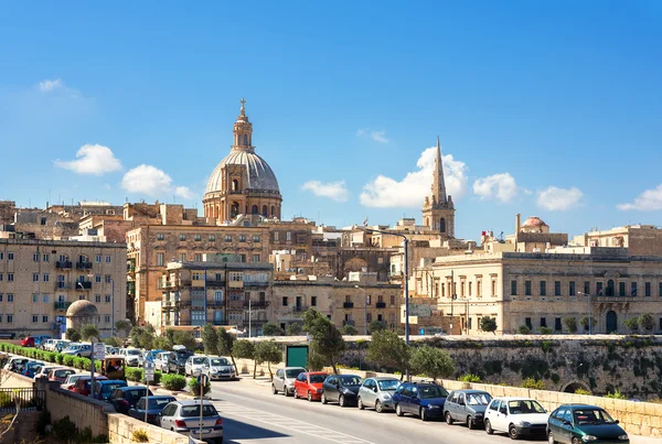 Міський пейзаж Валлетта, Мальта . — стокове фото