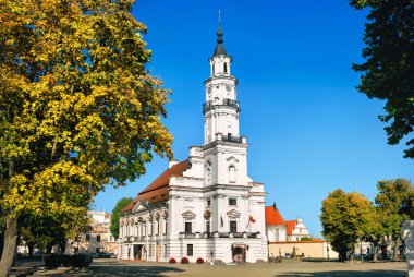 Kaunas City Hall, Lithuania clipart