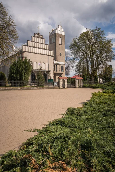 Gora Kalwaria Masovia Polonya Yakınlarındaki Sobikow Daki Stanislaus Kilisesi — Stok fotoğraf