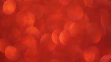 Renk bulanık ışık ve desenli soyut bokeh arkaplan. Açık kırmızı arkaplan