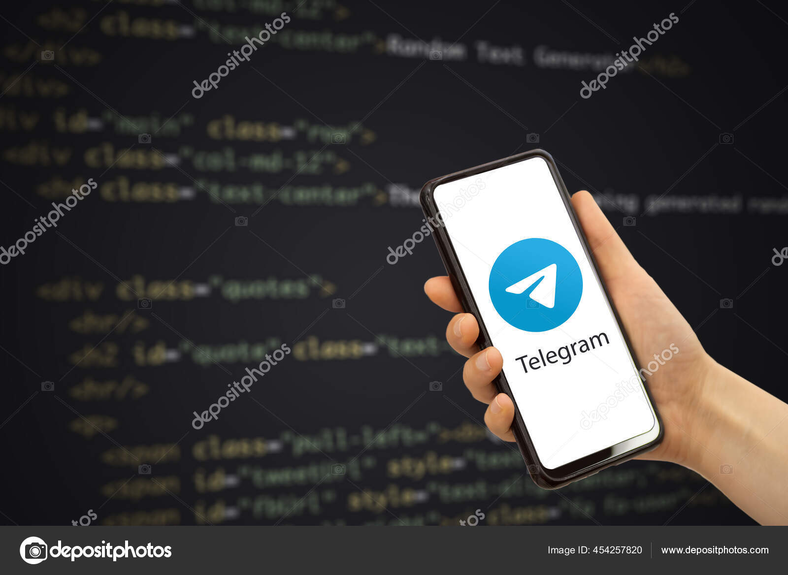 Приложение Отправки Телеграмм Смартфон Приложением Telegram.