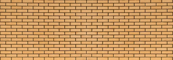 New brick wall background. Clean, neat, new brickwork surface — Stock Photo, Image