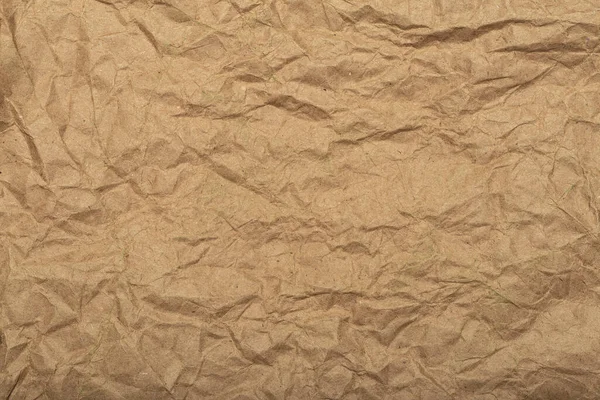 Papel reciclado elaborado con textura y efecto arrugado. Soporte de papel arrugado. — Foto de Stock