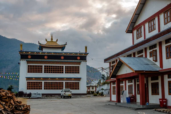 Foto Mosteiro Dirang Arunachal Pradesh Índia — Fotografia de Stock