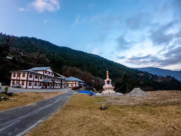 Photo Monastery Arunachal Pradesh Dirang Gompa — Stock Photo, Image