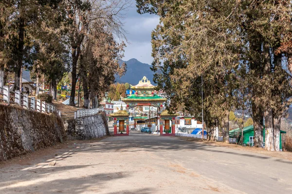 Zdjęcie Bramy Klasztoru Tawang Arunachal — Zdjęcie stockowe