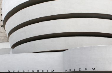 New York - Eylül 01: Solomon R. Guggenheim Müzesi mod