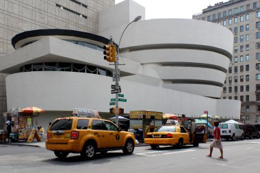 New York - Eylül 01: Solomon R. Guggenheim Müzesi mod