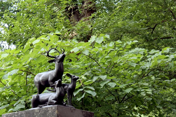 Central Park entry detail — Stock Photo, Image