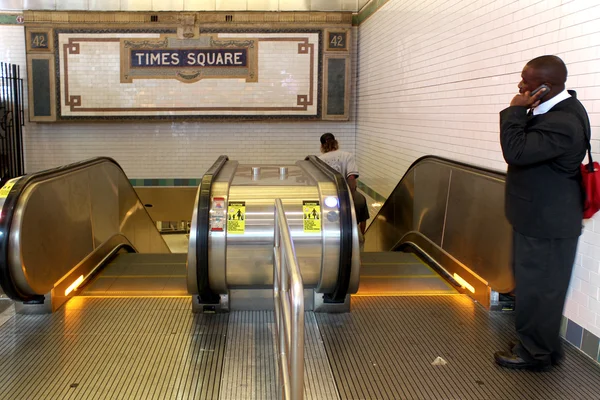 NUEVA YORK CITY - 01 DE SEPTIEMBRE: vagón de metro el 01 de septiembre de 2013 — Foto de Stock