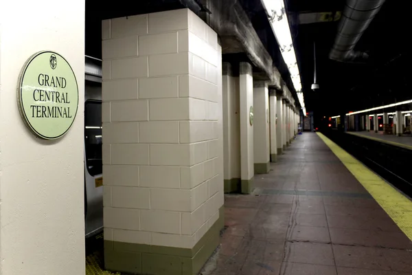 NEW YORK CITY - SEPTEMBER 01: Subway Grand Central Station on Se — Stock Photo, Image