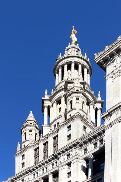 The NYC Municipal City Hall Building, center of city operations — Stock Photo, Image