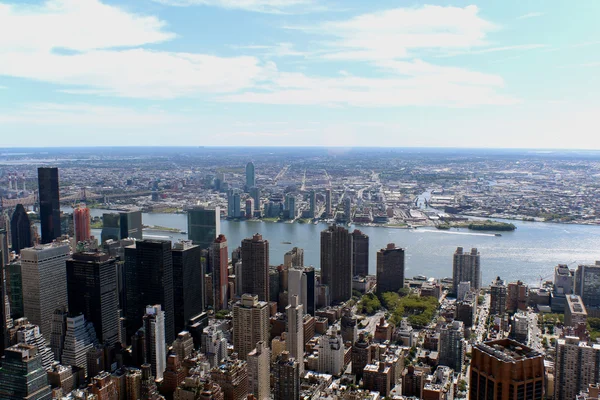 New york city panoramatický pohled — Stock fotografie