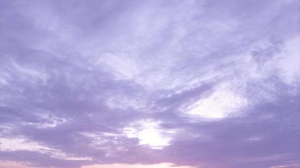 Cloudscape desde abajo time-lapse de fondo — Vídeo de stock