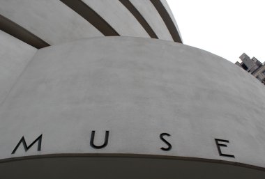 New York - Eylül 01: Solomon R. Guggenheim Müzesi mod