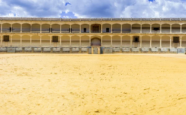 Plaza de toros de Ronda, de oudste ring voor stierengevechten in Spanje. — Stockfoto