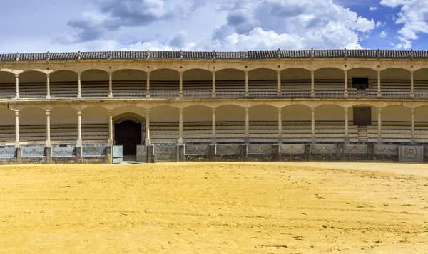 Plaza de toros de Ronda, a mais antiga praça de touros da Espanha . — Fotografia de Stock