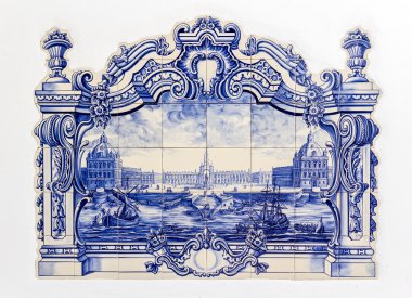 Portekizce geleneksel el boyalı teneke sırlı seramik tilework,