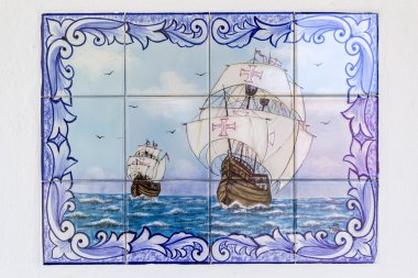Portekizce geleneksel el boyalı teneke sırlı seramik tilework,