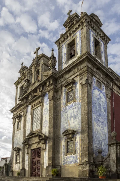 Kościół Ildefonso z Saint - Igreja de Santo Ildefonso, budynku w stylu barokowym z 18 wieku — Zdjęcie stockowe